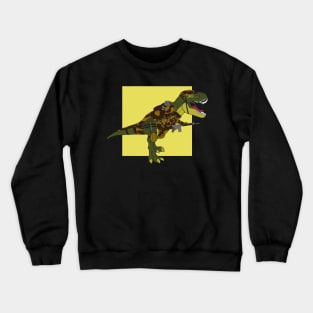 T-rex is a war veteran in prehistoric times #2 Crewneck Sweatshirt
